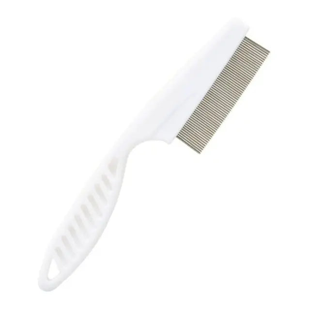 Head Lice Comb Stainless Fine Tooth Comb Professional Lice Nit Removal Hair Comb Multipurpose Dandruff Combs for Human Cat Dog