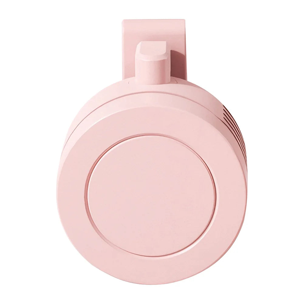 Mini Clip Fan with 3 Speeds Handheld Fan Wearable Personal Body Fan for Outdoor Work Hiking Travel