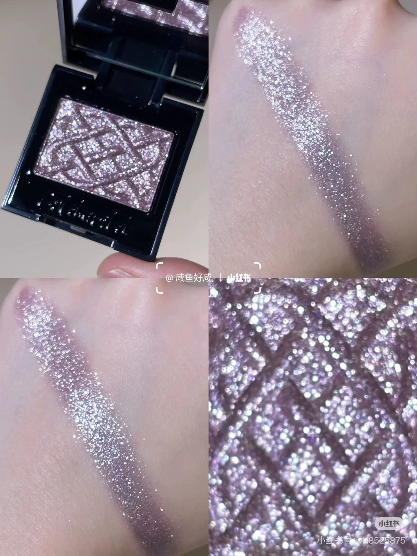 Coldnwild Monochrome Gradual Eye Shadow Chameleon Glitter Highly Pigmented Blue Purple High Concentration Optical Eye Makeup