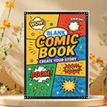 30 Sheet Manga Sketchbook Blank Comic DIY Drawing Book Multiple Template Speech Bubbles Graphic Novel Creation Drawing Book Tool