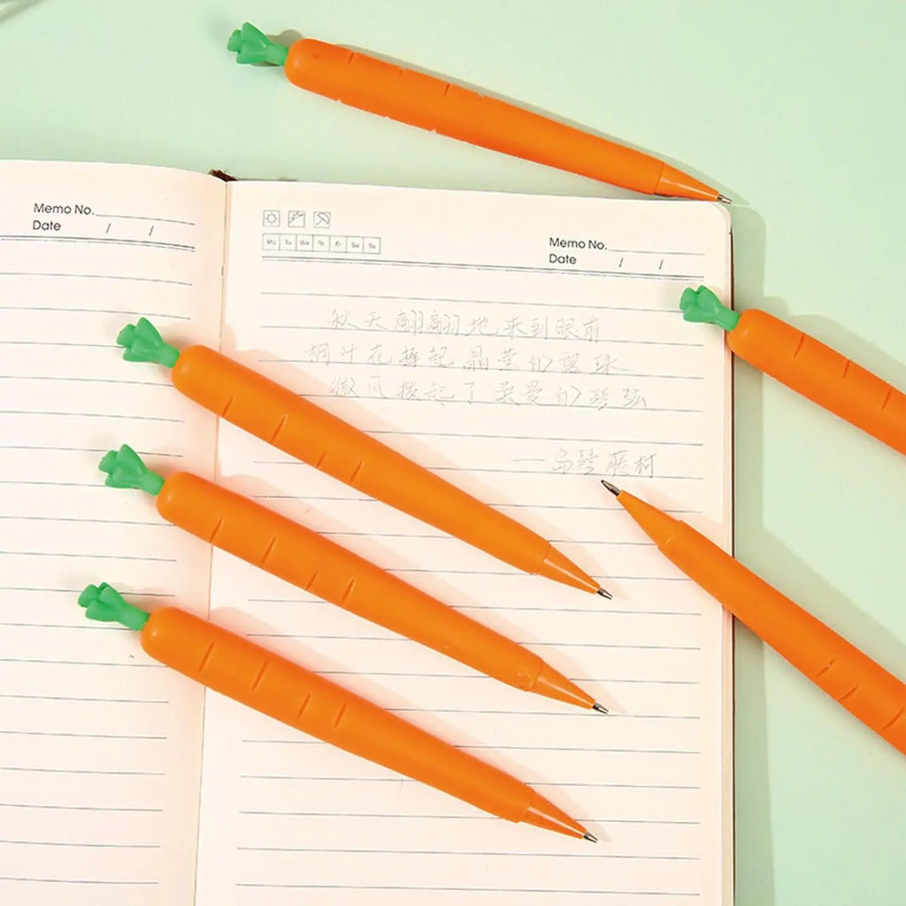 Wholesale 4 Pcs Easter mechanical pencil cute carrot shape student classroom learning stationery school supplies