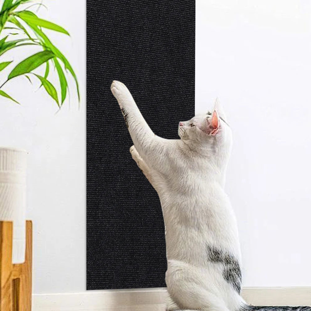 Cat Scratching Mat Self-Adhesive Trimmable Carpet Cat Scratching Post Carpet For Sofa Funitures Protective Mat Pet Accessories
