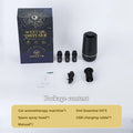Starry Sky Top Car Air Freshener Perfume Aroma Diffuser Home Flavoring USB Charging Aluminum Alloy Three 5ML Essential Oil Gifts