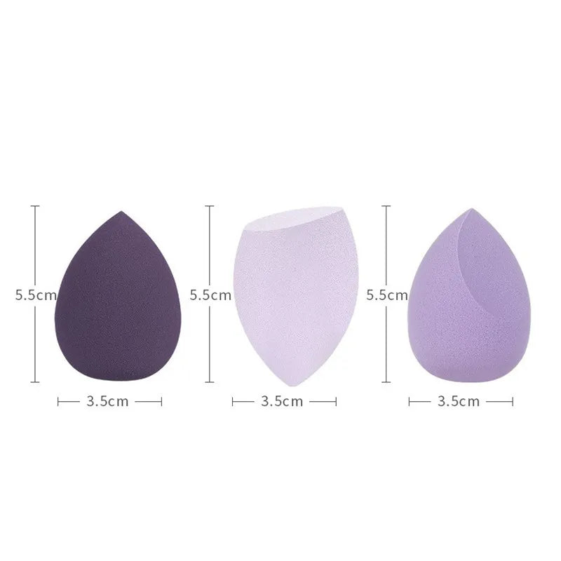 1/3pcs Makeup Sponge Puff Professional Cosmetic Puff for Foundation Cosmetic Puff 24 Style Sponge Make Up Accessories