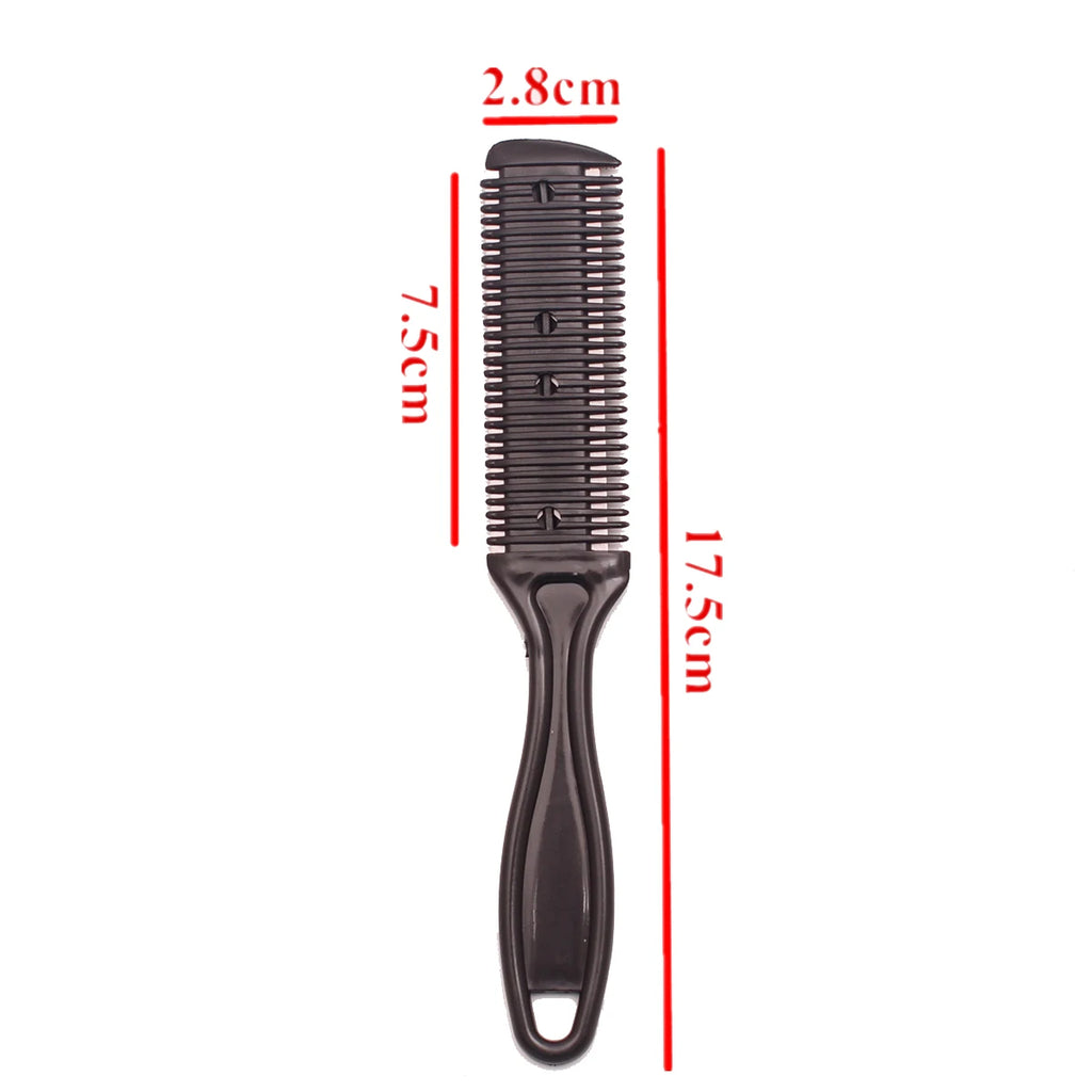 7Pcs Set 6.0" Hair Scissors Stainless Steel Hair Cutting Barber Shop Comb Razor Hairdressing Thinning Shears Haircut Salon C1001