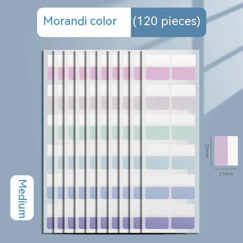 120Pcs Sticky Note Transparent Sticky Note Index Tabs Arrow Flags Sticky Note for Page Marker Planner Stickers Office School