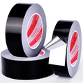 Insulated Aluminum Foil Tape Black Waterproof and Fireproof Self-Adhesive Tape Heat-Resistant Aluminum Duct Tape 20m/50m Long