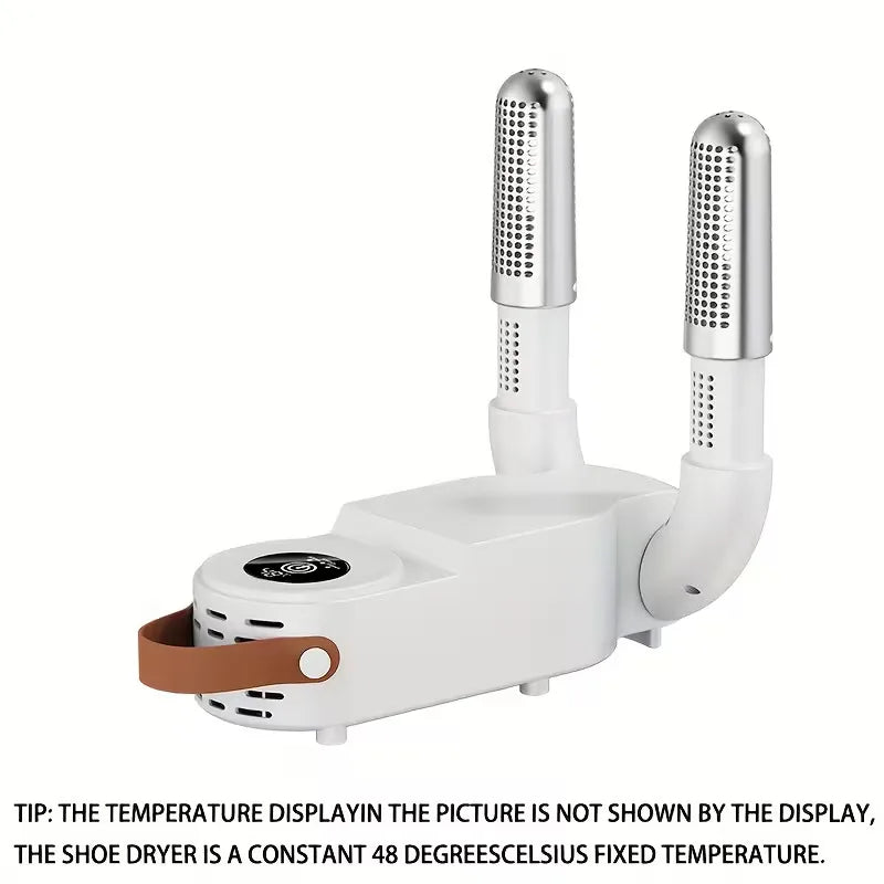 Portable Shoe Dryer: Fast, Quiet, and Efficient Drying with 110V Smart Timer and Auto Shut-off. Features a foldable design, suitable for work boots, gloves, hats, and socks. A must-have household item, perfect as a Thanksgivi