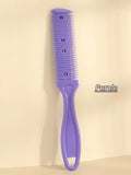 Double-Sided Double Blade Barber Comb, 1pc Thinning Razor Comb, Thinning Comb, Slim Hair Trimming Comb, With Thin