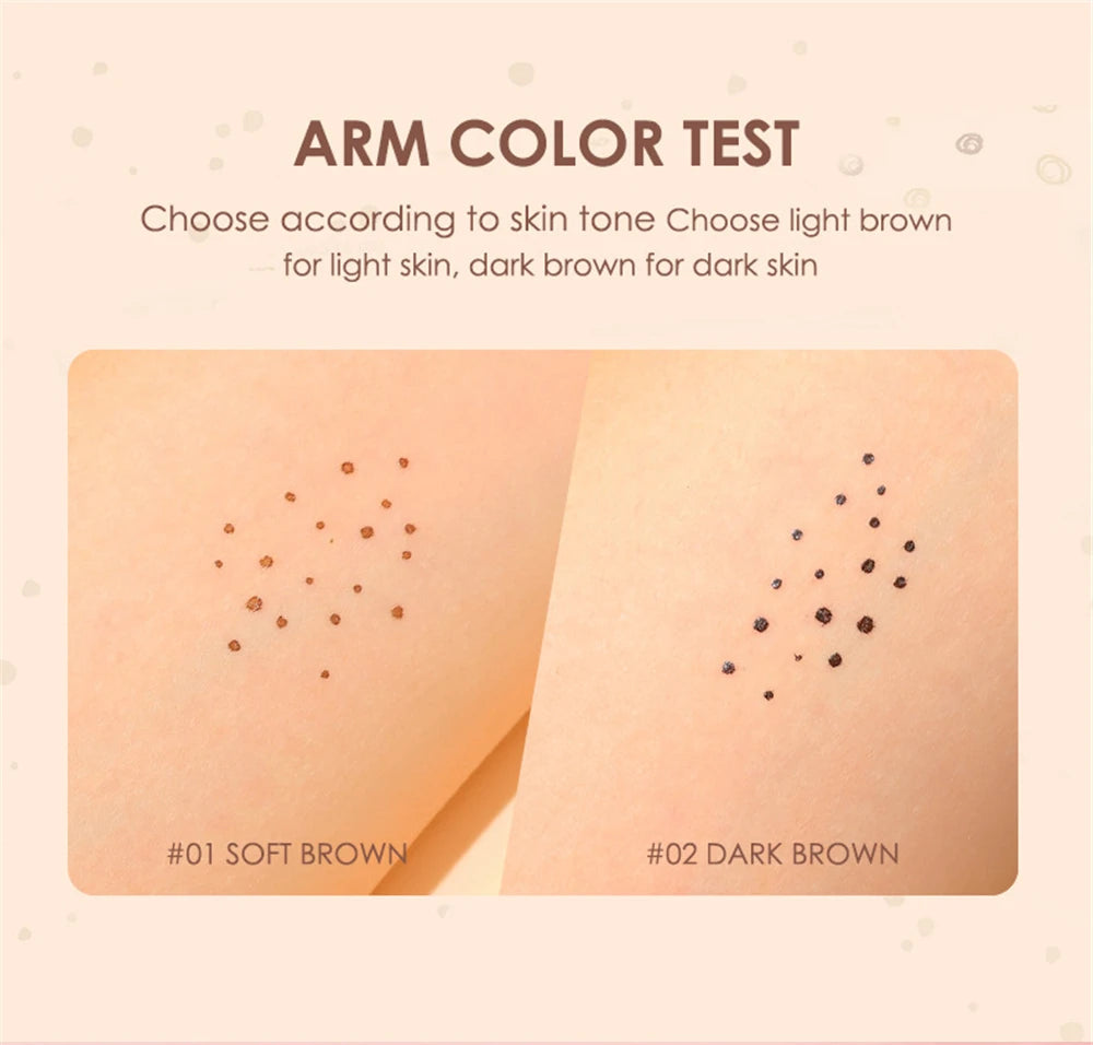 1PC Natural Fake Freckles Pen Waterproof Face Brown Eyeliner Dot Spot Pen Makeup Waterproof Dot Spot Pen Pretend Makeup Tool