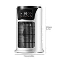Water Cooling Fan Air Conditioner Adjustable Speeds Timer Personal Fan Air Cooler With Humidifier for Bedroom Living Room Office