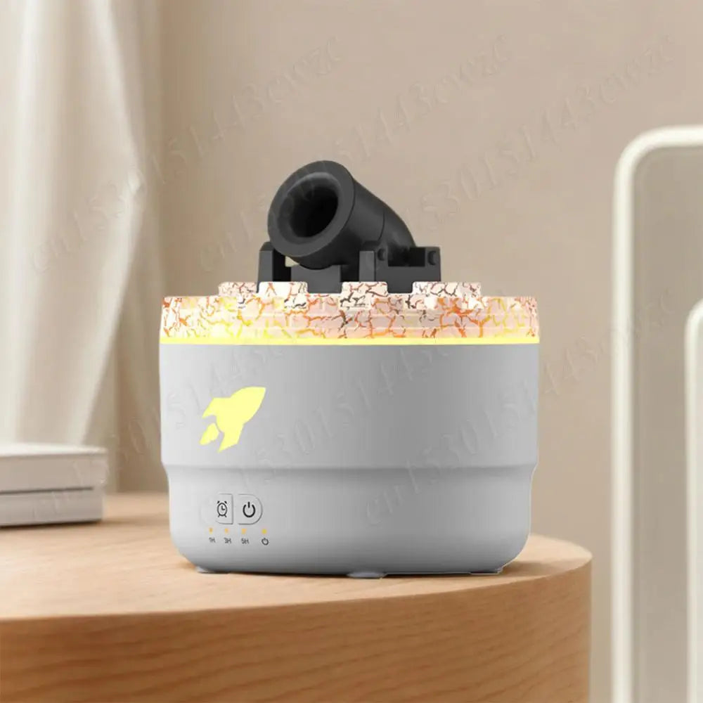 Volcanic Crack Light Cannons Humidifier Aroma Diffuser Cannon Essential Oil Diffuser Cannon Blast Turret Aromatherapy Humidifier