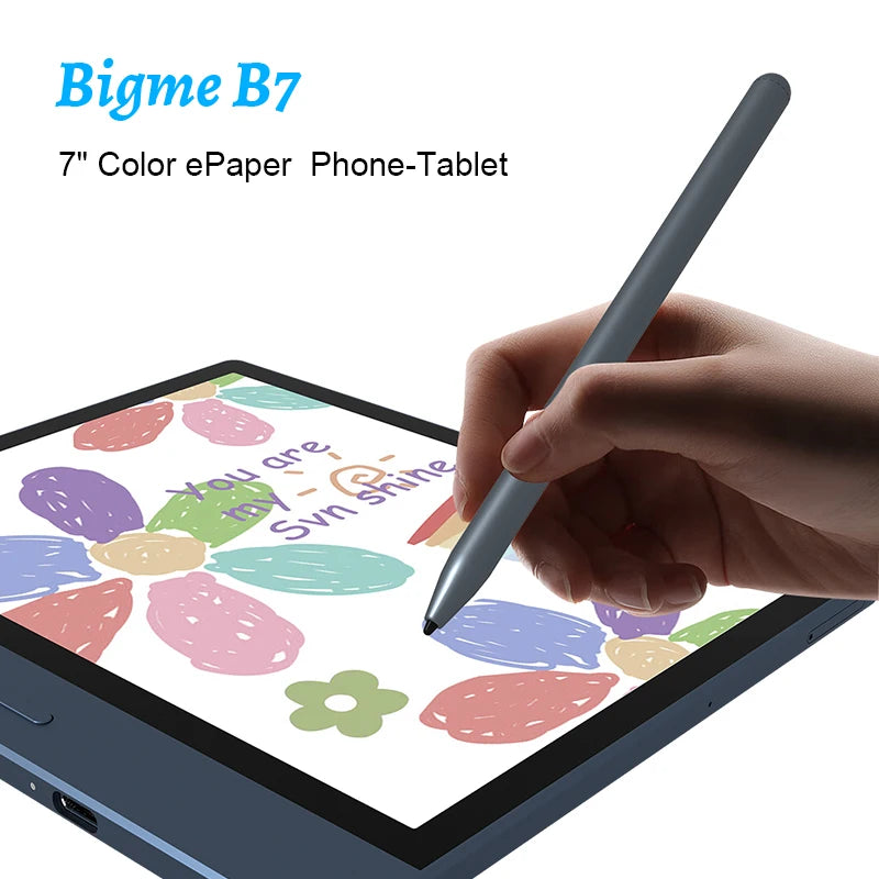 Bigme B7 ereader, 7'' e ink ebook reader, 8+128GB, Android 14 open system, Handwritten ebooks e reader tablet w/ 5MP rear camera