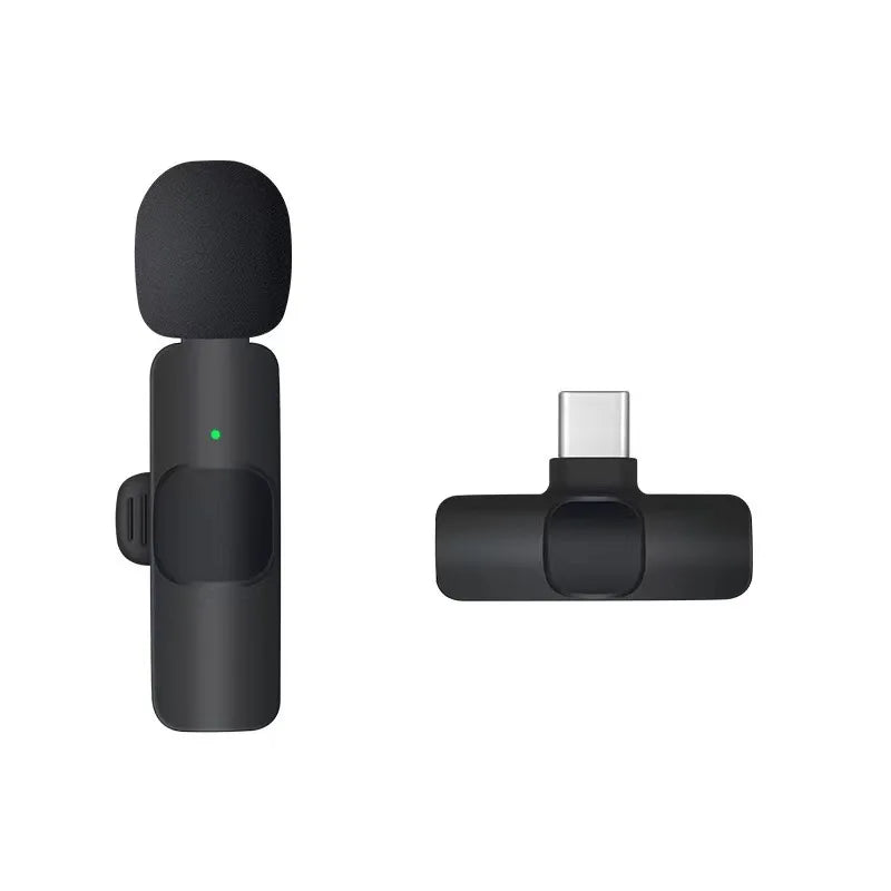 Buttonhole Wireless Lapel Microphone Bluetooth Mic Mini For Cell Mobile Phone PC Tiny Micro Tie Small USB