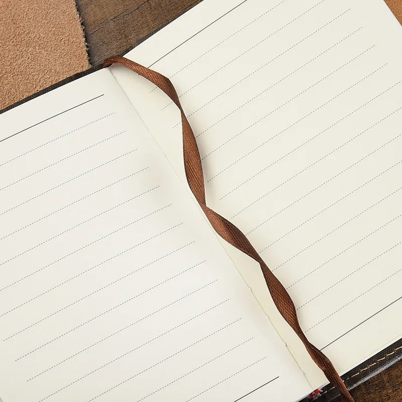 A7 200/240 Pages Retro Password Book with Lock Diary Thickened Creative Hand Ledger Student Notepad Stationery Notebook Binder