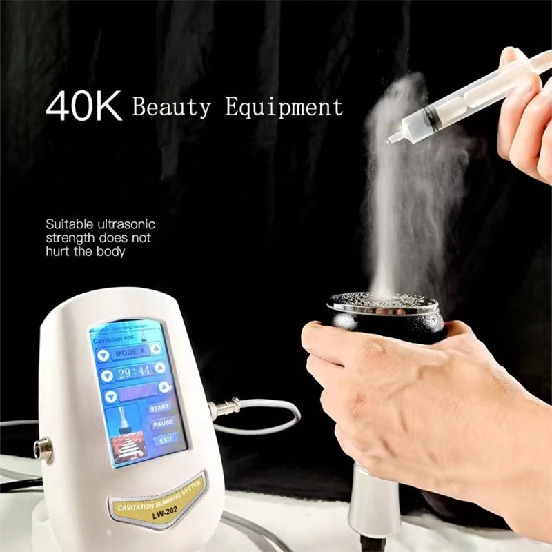 40K 3 In1 Cavitation Body Slimming Machine Facial Massager Skin Tighten Face Lifting Vacuum Suction Beauty Device（Fast Shipping）