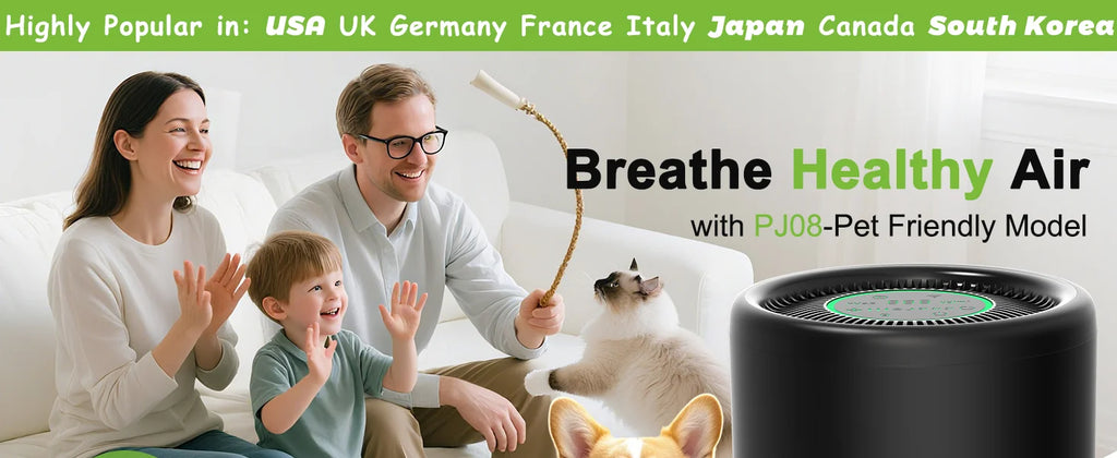 Chuboor Smart Air Purifier for Bedroom Home, App/Alexa Control,PM2.5 Monitor HEPA Air Purifier for Bedroom Living Room for Pets