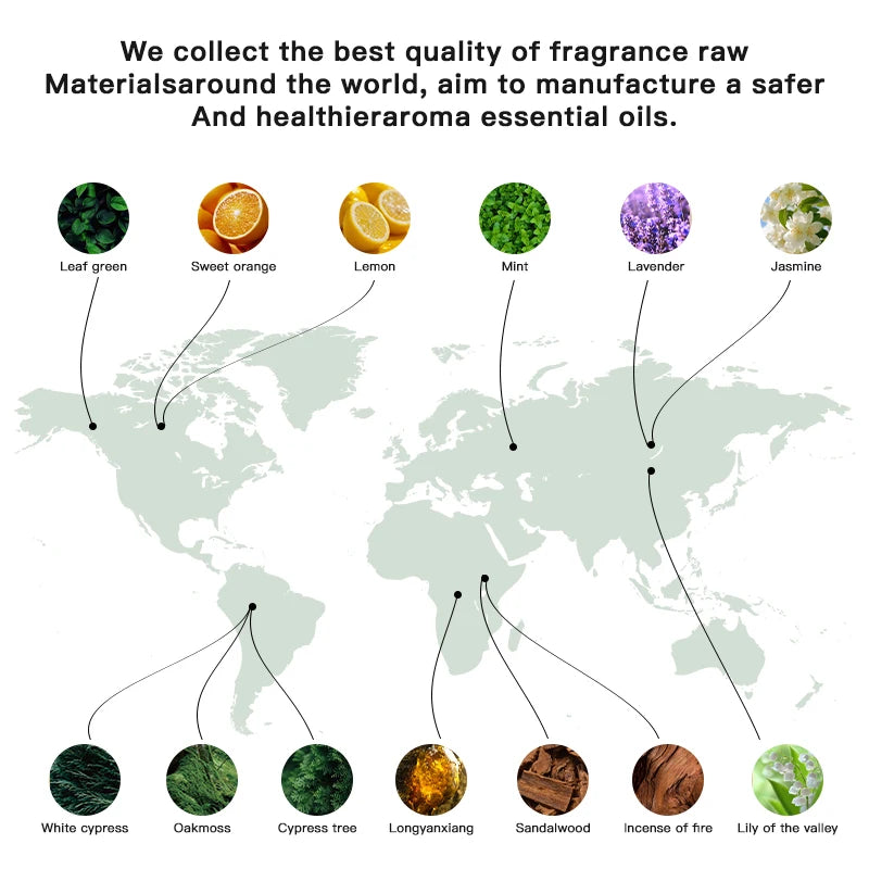 NAMSTE 100ML Perfume Hotel Essential Oil Home Air Freshener Pure Plant Essential Oil Hotel Room Fragrance Diffuser Air Purifier