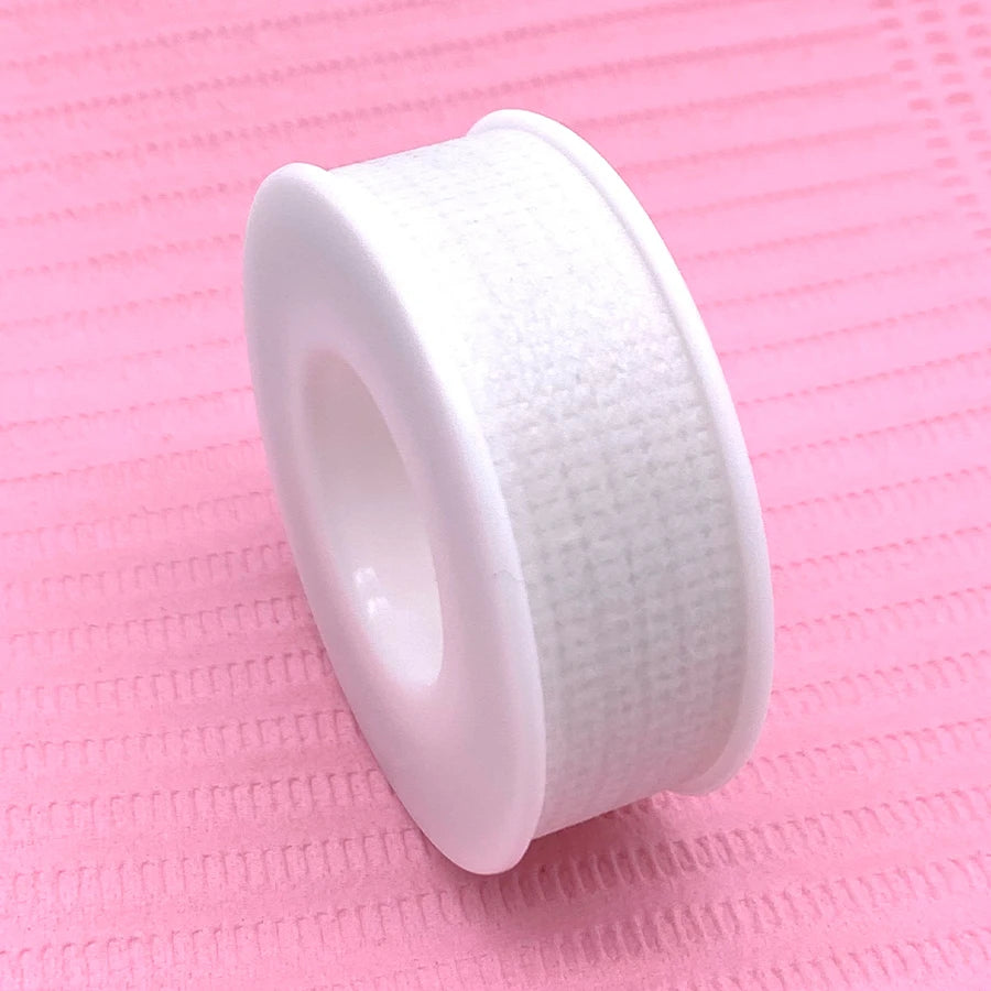 1 Roll black  Medical Silicone Tapes Eyelash Extensions Supplies Waterproof Breathable Prevent Allergy Color Tape Makeup Tools