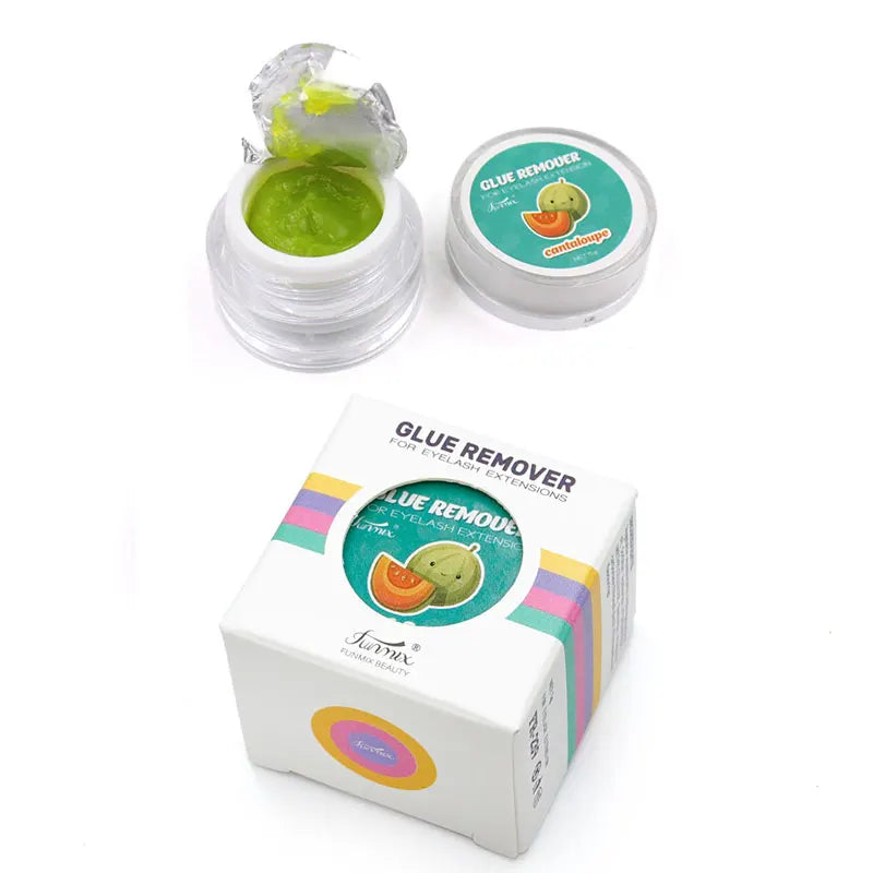 5g Fruit Flavour Eyelash Glue Remover Zero Stimulation Quick Removing Fragrancy Smell Cream Eyelash Extensions Makeup Tools