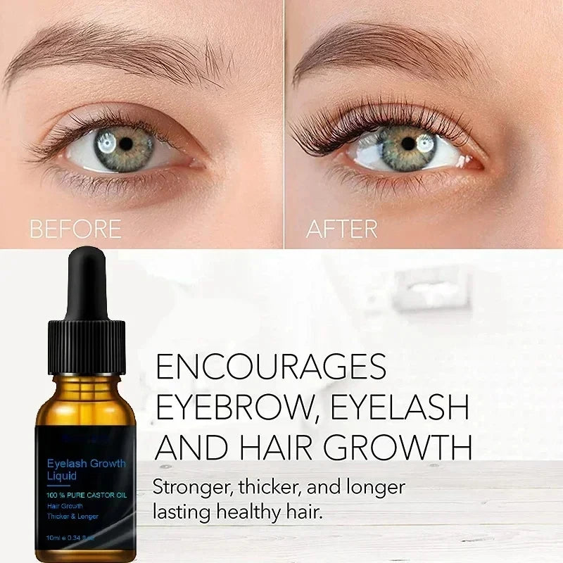 7Days Eyelash Fast Grow Serum Lengthen Thicken Natural Curl Enlargement Voluminous Eyelash Growth Natural Eyelashes Growth Serum