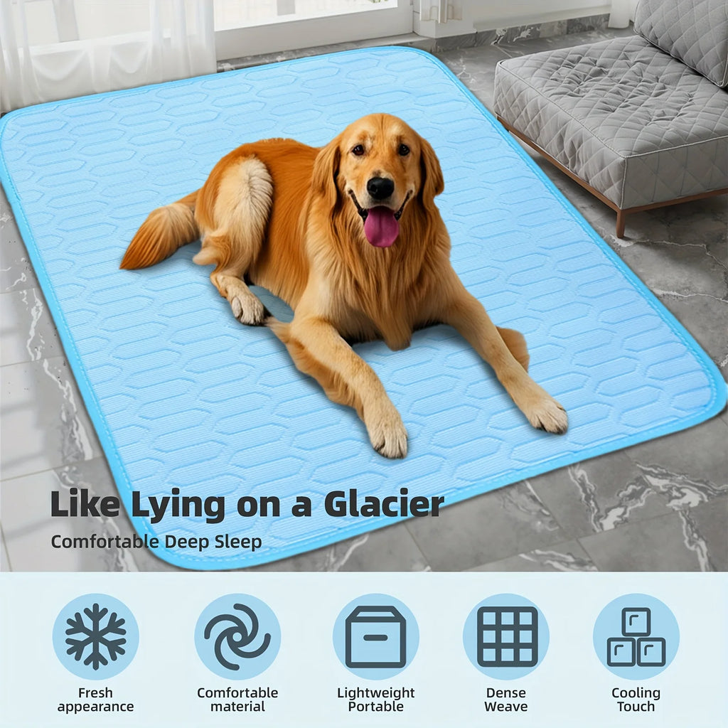 2025 UPGRADED ICE-COOl MODEL Summer Pet Cooling Mat Pad And Sleeping Pad Bed for  Small, Medium, and Large Cats & Dogs