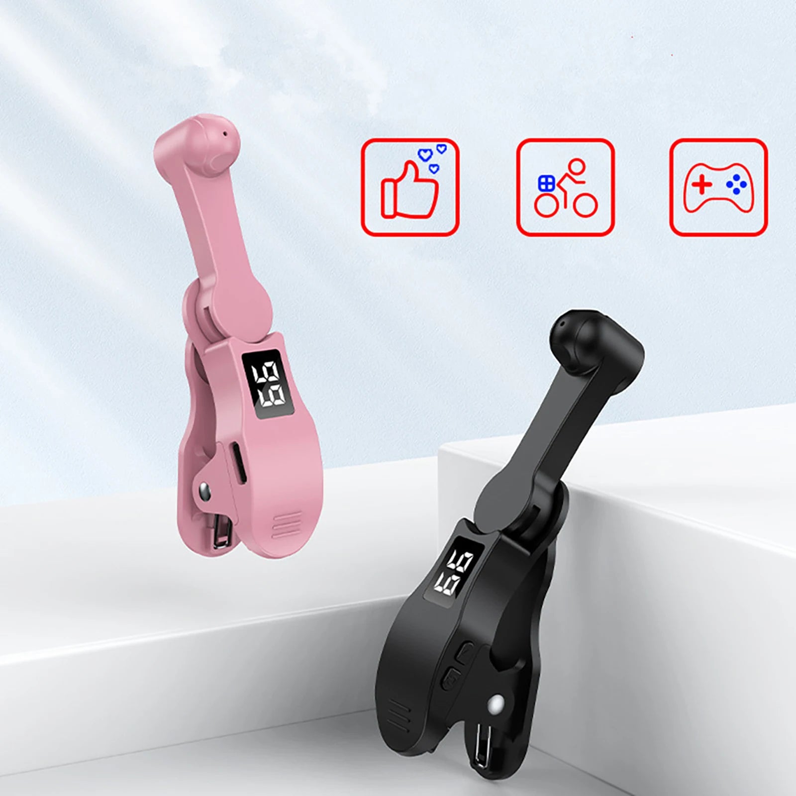 Auto Screen Clicker Tapper With Power Cable For Smart Phone Apps Video Live Streaming Gadget Fast Click Cell Phone Screen Tapper