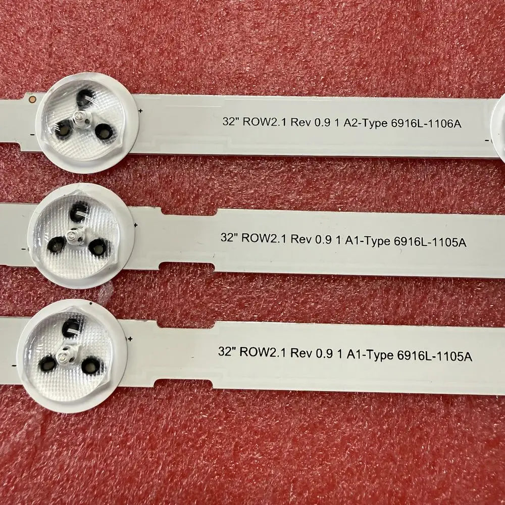 Kit LED Backlight For TV 32LN520B 32LN575S 32LN542V 32LN5180 32LN570V 32LN545B 32LN5100 32LN520B 6916L-1204A 1205A 1105A 1106A