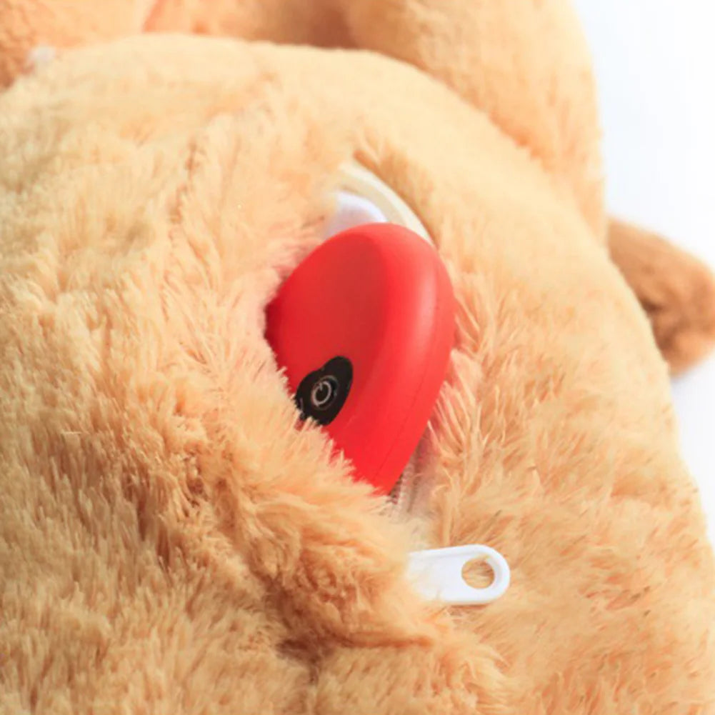 Heartbeat Puppy Behavioral Train Plush Toy Pet Soft Sleep Anxiety Reliver Doll