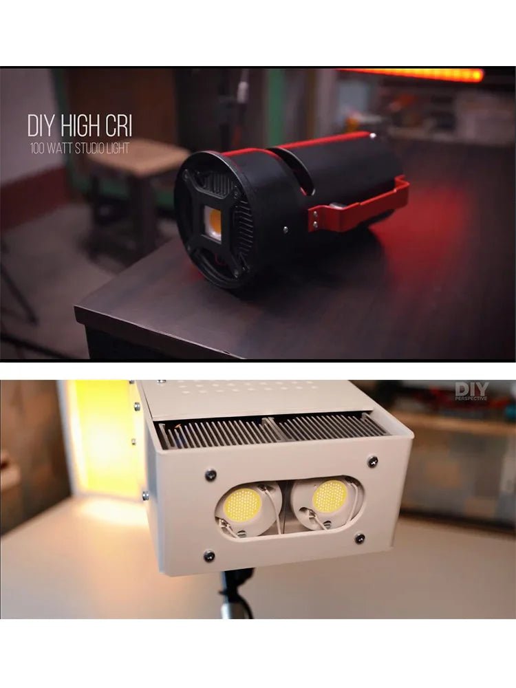 High CRI Ra 95-97 100W 200W 300W 28mm COB LED Ultra Bright Daylight White 5600K for DIY Flashlight Home Cinema Projector